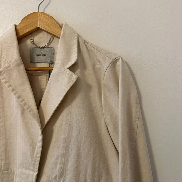 NWT Rachel Comey Quinz Cotton Blazer in NaturalSize 00